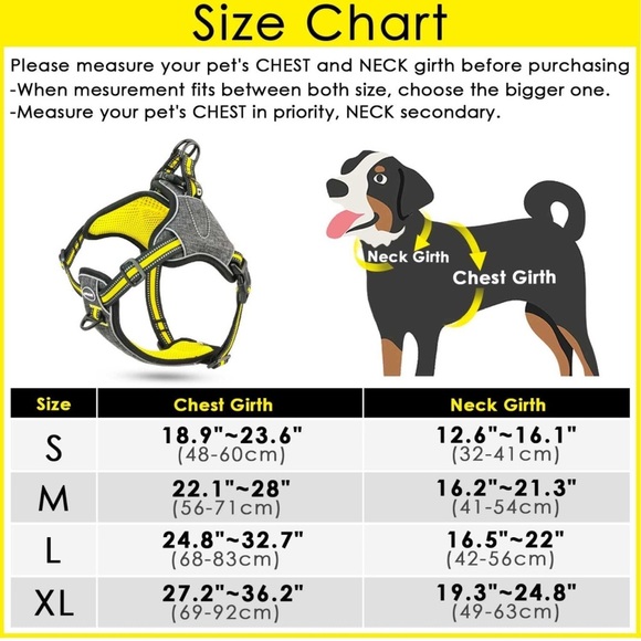 ThinkPet Step in Dog Harness No Pull, Front clip, for Training Walking Hiking - Picture 9 of 9